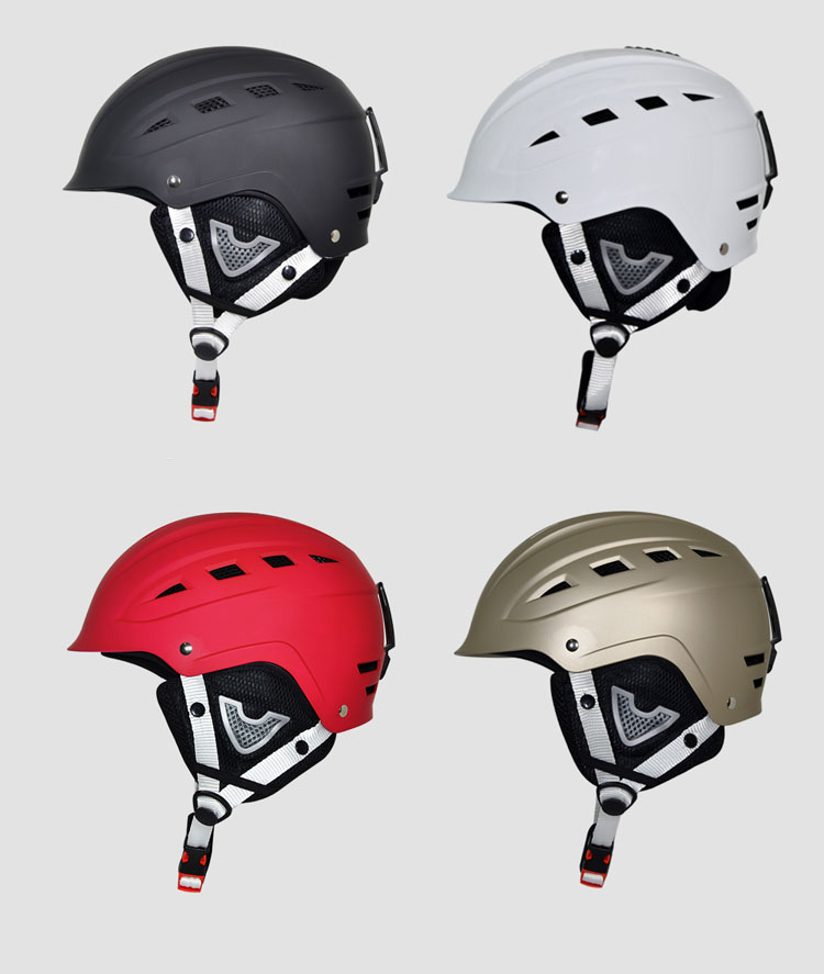 ABS Snow Helmet With Visor SKI-12