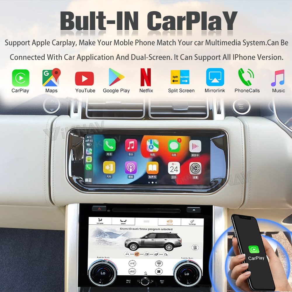 Range Rover L405 Vogue 10.25inch Android 10 Head Unit With Wireless Carplay