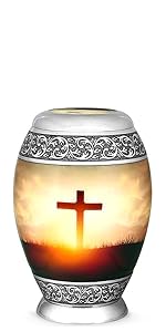 Cross Urn
