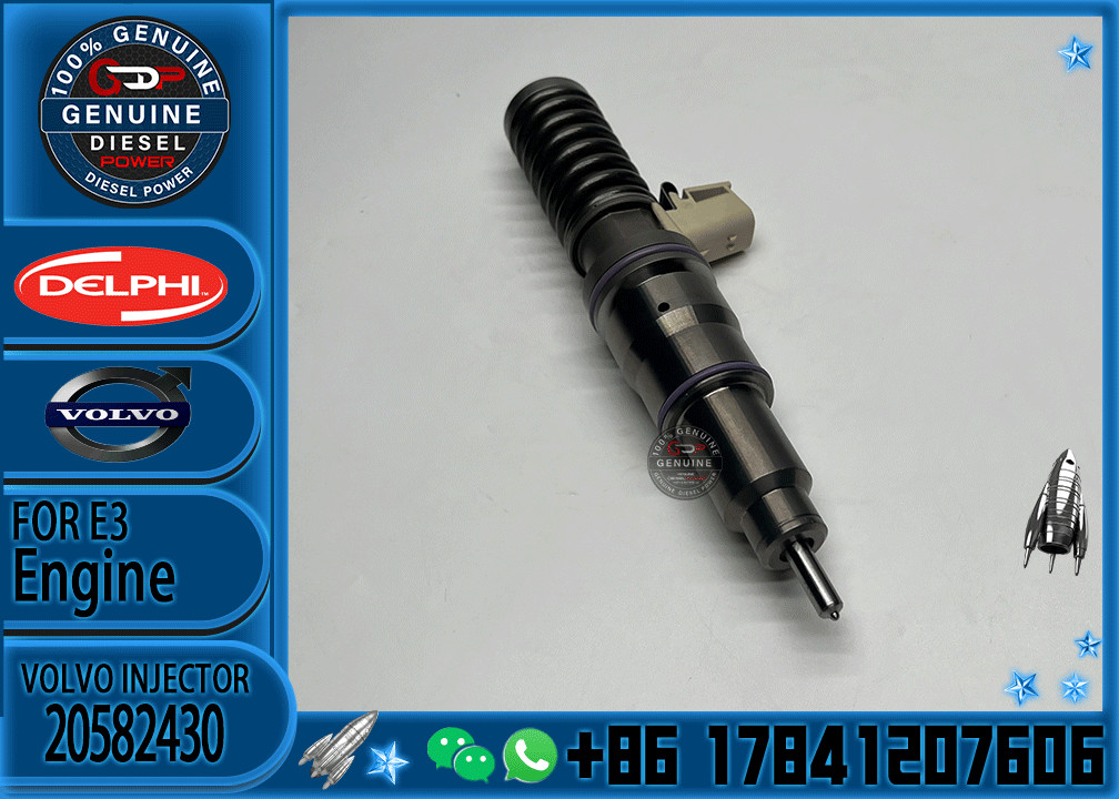 Diesel Engine Fuel Common Rail Injector 20965224 20582430 21106375 21244717 20582430 20977565 21106375 For VOL