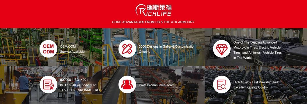 2.75-18 2.75-16 110/70-17130/60-17 140/70-17 120/80-17 120/90-18 110/100-18 Air Cushion Tires for off-Road Vehicles, Tricycles, Motorcycles