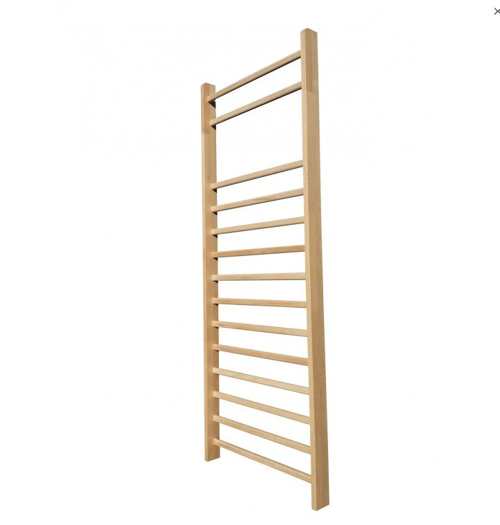Wooden Swedish Ladder Gymnastics Double Wall Bars Freestanding