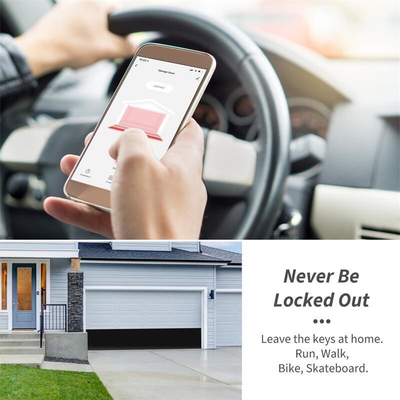 Smart Tuya Wifi Garage Door Opener Intelligent Automatic Remote Control Wireless Roll Up Garage Door Opener
