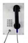 Vandal Resistant VoIP Telephone with Rugged Handset for Banks, ATM Emergency