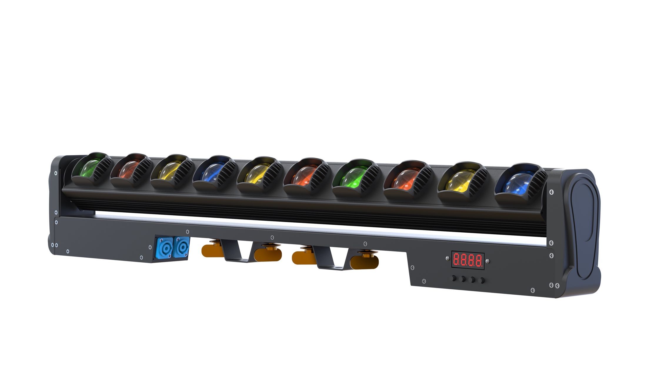 Beam Moving Head Light Wash Bar RGBW LED Matrix Roller For Disco Club