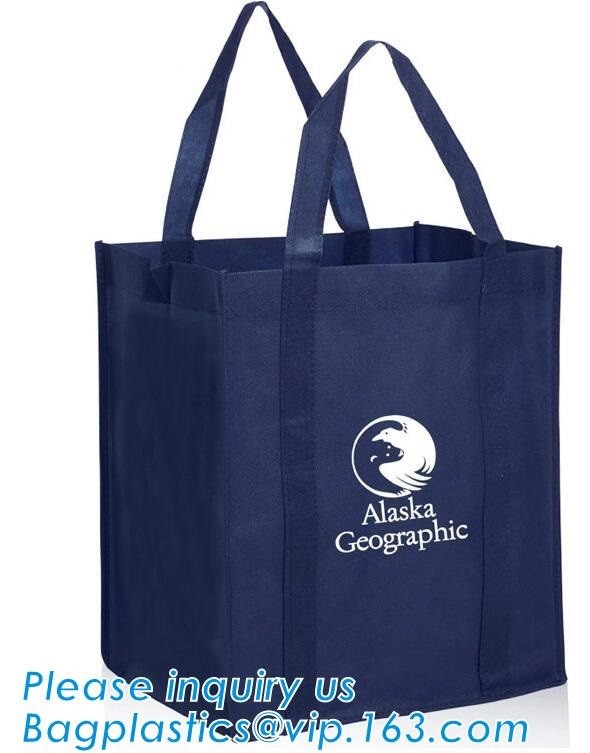 Full color printing non woven bag made by 80gsm fabric non-woven shopping bag for shopping package, bagplastics. bagease