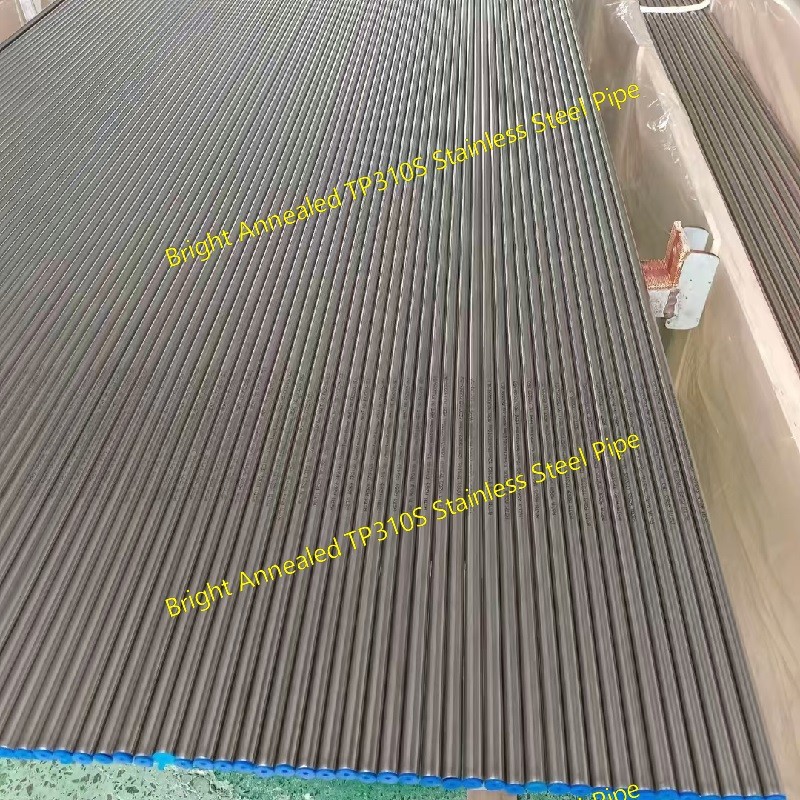 Bright Annealed TP310S Stainless Steel Seamless Pipe ±0.05mm Diameter Tolerance