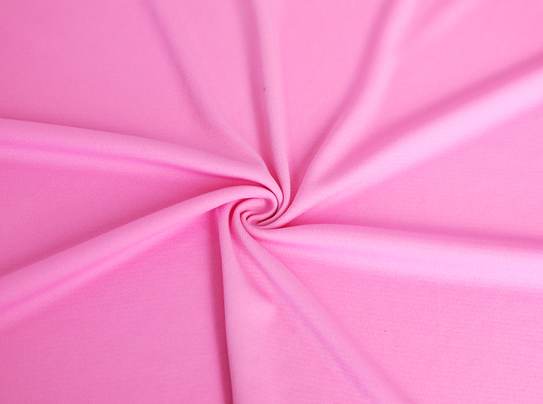 T Shirt Single Knit Cotton Fabric 100gsm Pink Plain