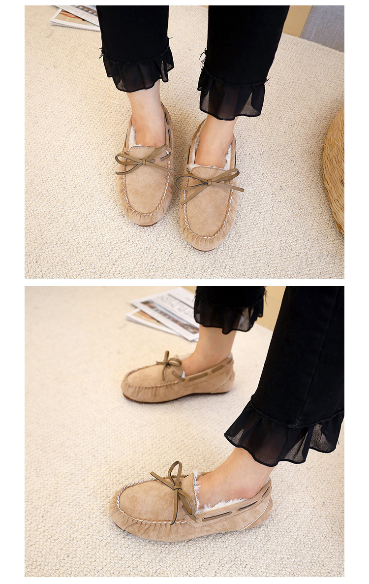 Autumn And Winter Pregnant Plus Size Shoes , Thick Plush Warm Cotton Soft Bottom Shoes
