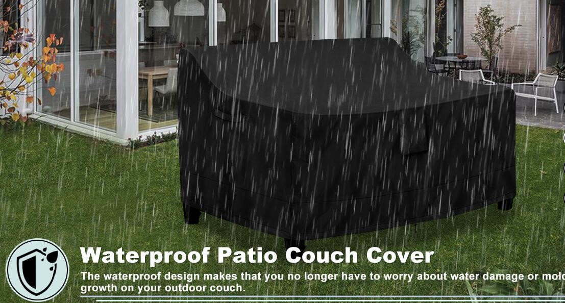 Outdoor Liners Outdoor Waterproof Patio Loveseat Couch Cover - UV Resistant Patio Sofa Furniture Covers Weatherproof