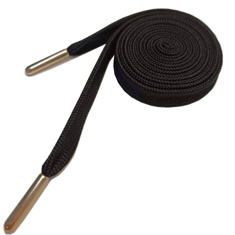 Custom Twisted Sneaker Designer Shoestrings Shoelaces For Hoodie Drawstring With Metal Tips