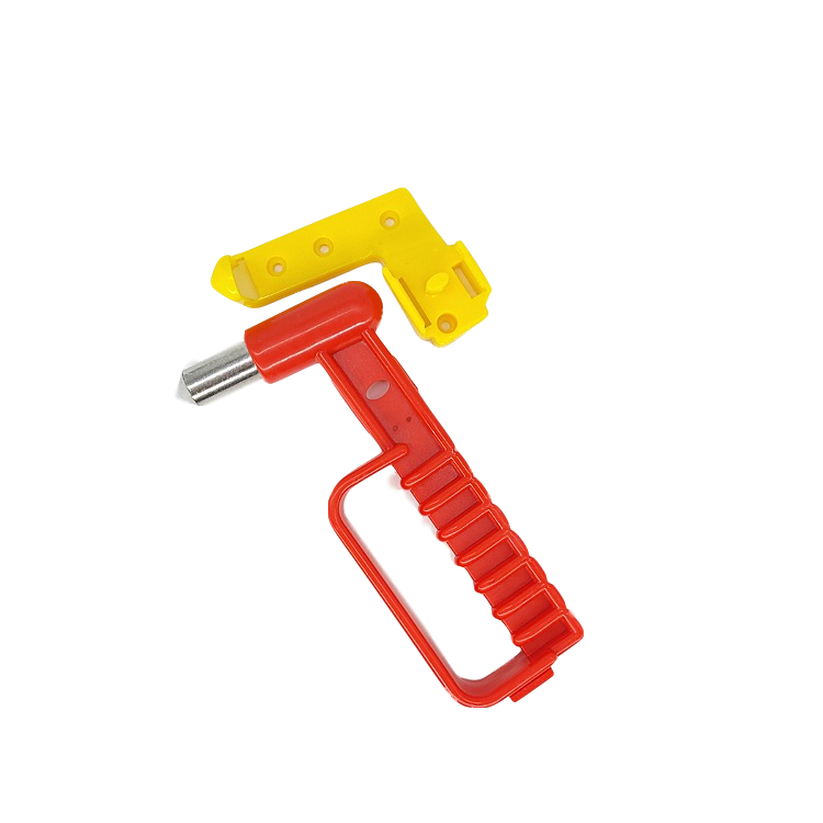 High quality portable car safety hammer emergency escape tools, lifesaving hammer, safety window breaker