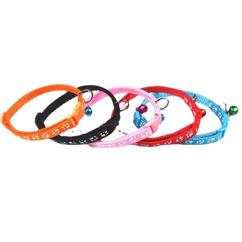 pink cat collar with bell