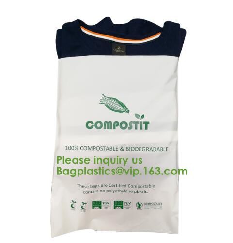 cornstarch made biodegradable custom printed plastic mailing bags,China Supplier Custom biodegradable courier bag biogra