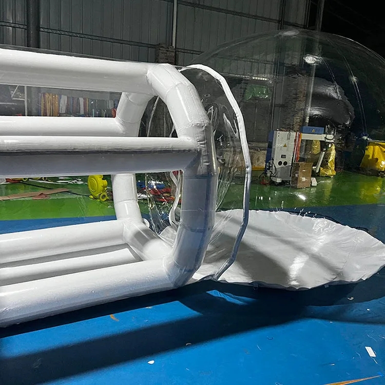 Transparent Inflatable Bubble Tent 100% PVC Bubble House With Blower