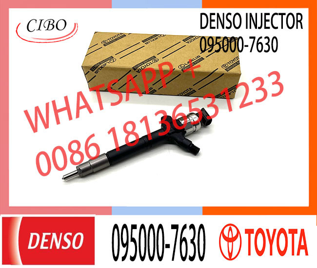 diesel fuel engine injector 095000-7630 23670-0R170 engine high pressure pump engine injection injector 095000-7630