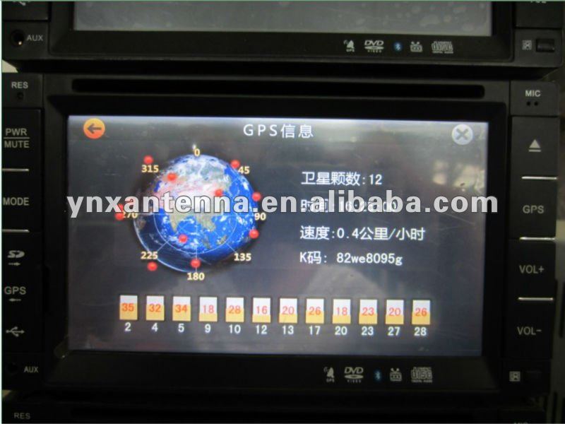 Internal 1575r-a Passive 25-25-4mm Ceramic GPS Antenna Chip Antenna Module Antenna