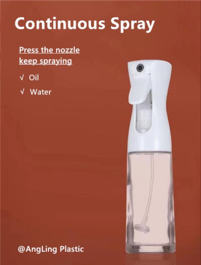 500ml Plastic Continue Sprayer Pet Bottle with Clip Locked