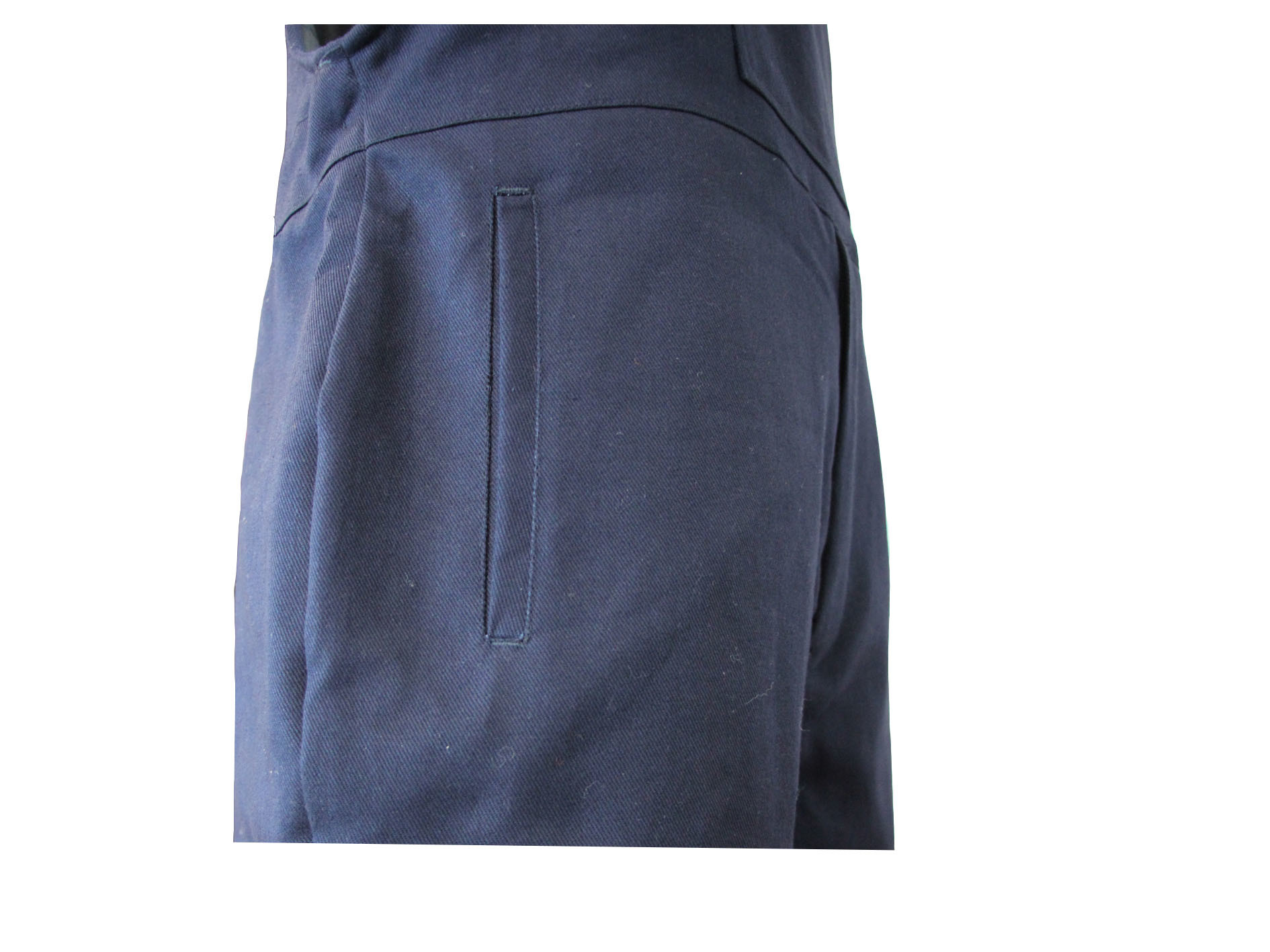 Cotton 320GSM Quilted Workwear Bib Overalls 3M 9910 Silver Reflective Strips