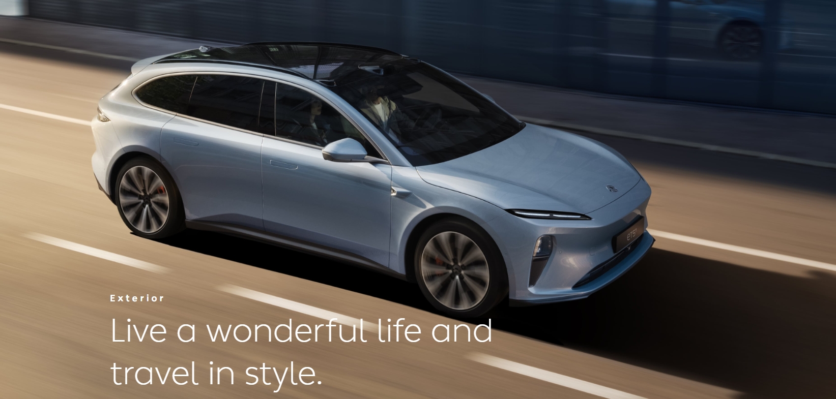 Customized NIO ET5T 5 Seat Wagon Car Pure Electric Longest Driving Range 610km Acceleration 4s/100KM All-Wheel Drive Intelligent Drive L2