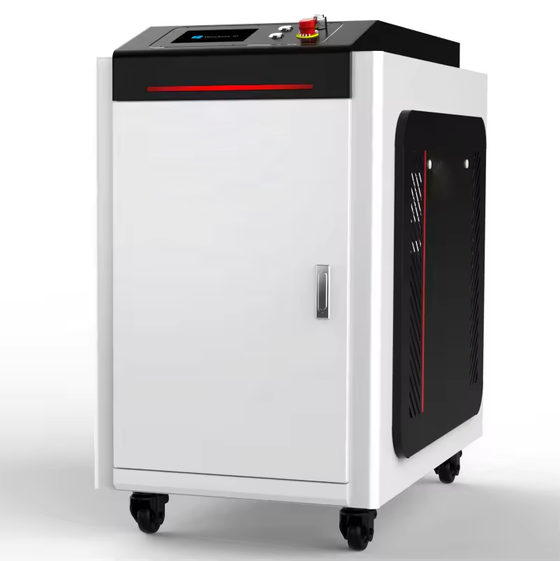 2000w Hand Held Fiber Laser Welding Machine for Water-cooled Welding of Metal Stainless Steel and Aluminum 100kg Weight