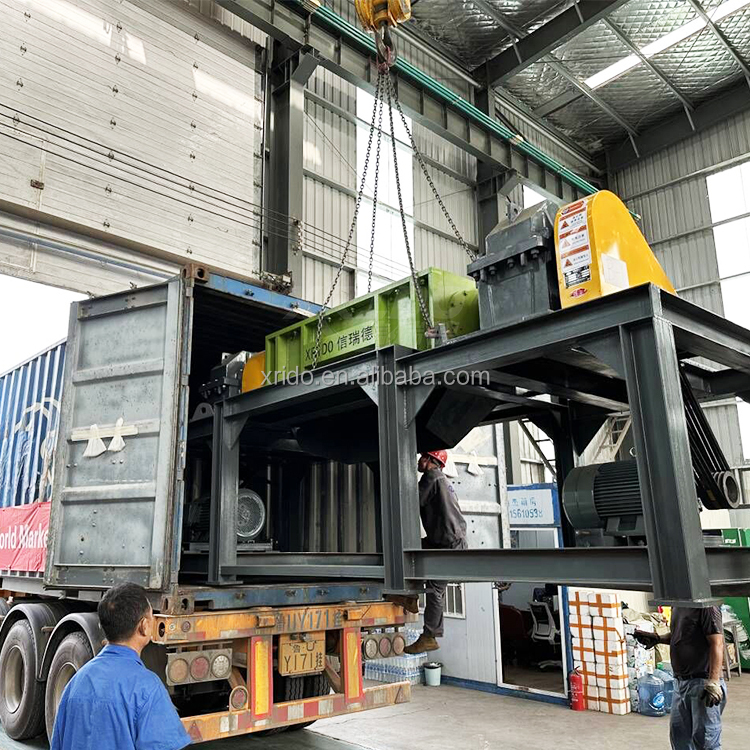 CE ISO Glass Shredding Machine Plastic Crushing Machine Pet Bottle Crusher