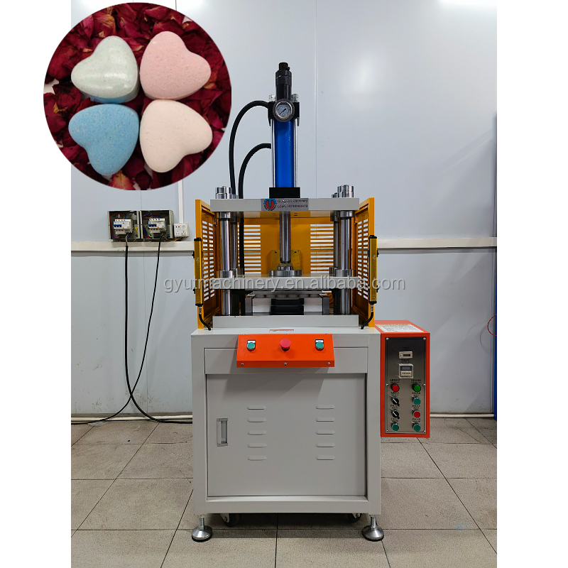 Manual Semi Auto Hydraulic Bath Bomb Press Mold Machine for Boming Bath Fizzes Salt