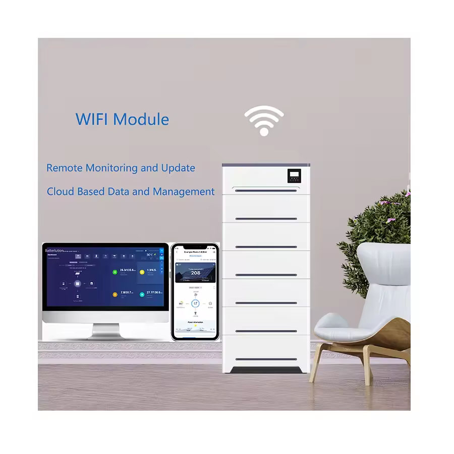 5 Years Warranty 51.2V 100Ah Solar Energy Storage System with Integrated Inverter for Solar Installations