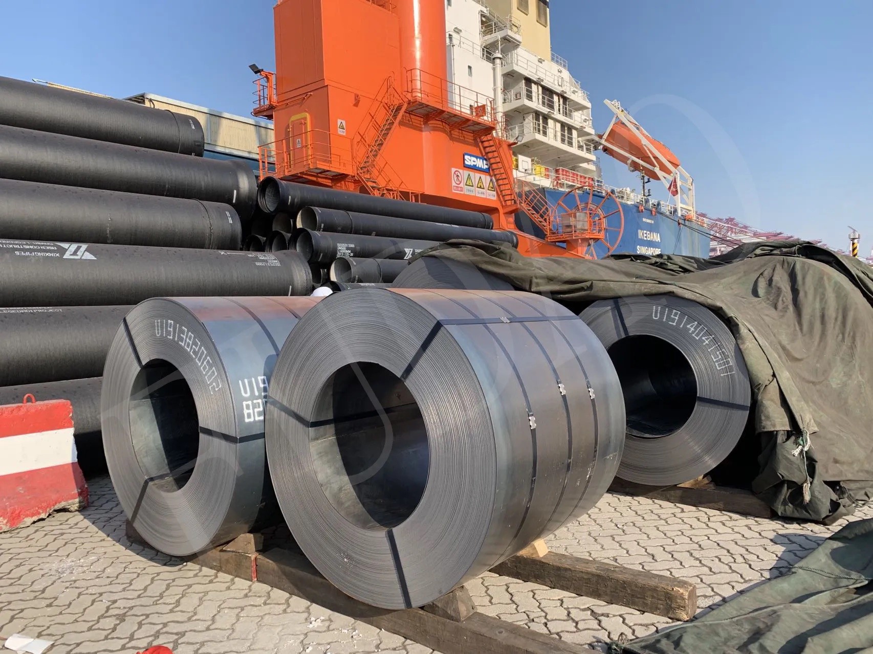 Precision Low Carbon Steel Coil Sheet 2mm SS400 Painted For Electrical