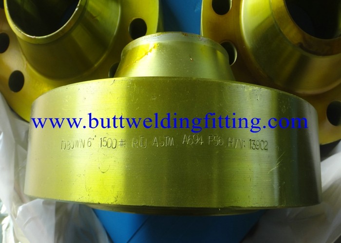Welding Neck Forged Steel Flanges ASTM A350 LF2 - CL.1 Raised Face