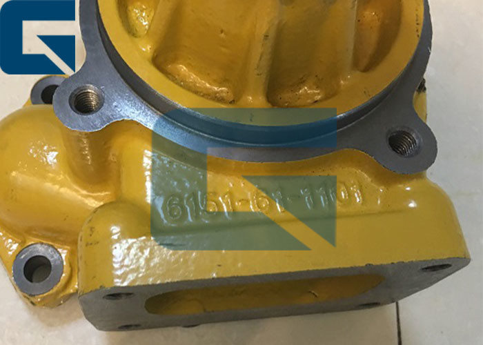 Excavator Water Pump For PC300-3 PC400-5 Diesel Engine 6D125 6151-61-1101
