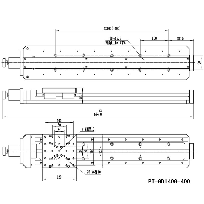 Three Axis Combined Motorized Rotary Stage Xyr Displacement