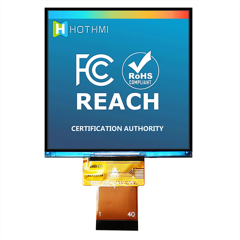 Square Durable IPS TFT LCD Display 4 Inch 320x320 Dots With IC TFT-H040A12DHIIL4N40