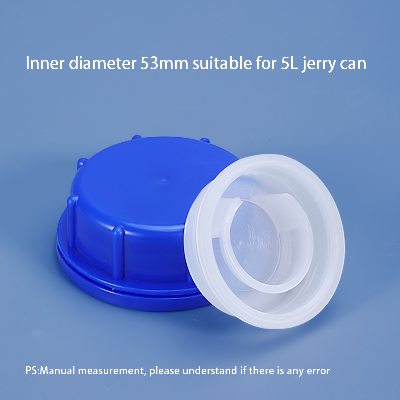 Professional IBC 60mm Plastic Lid Dust Cover With HDPE Gasket For 20-30L Jerry Can Made