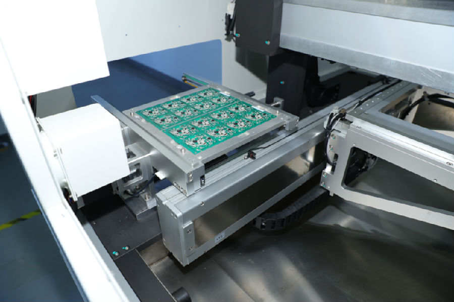 Miniaturization Online Pcb Router Machine Ysl-180m Upper Vacuum Power 2HP