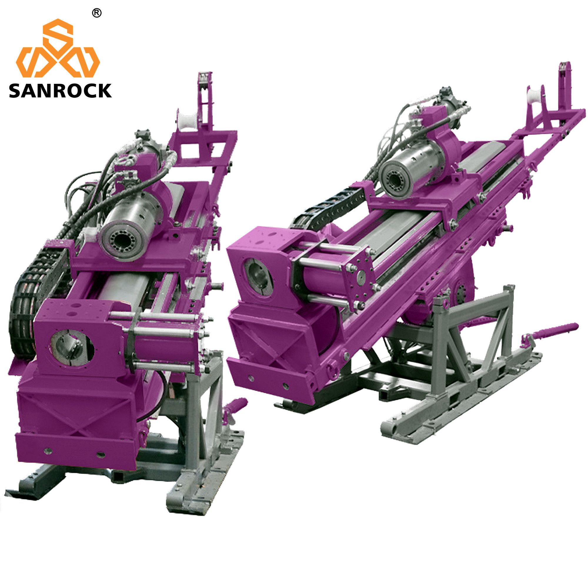 Mining Core Drilling Rig Hydraulic Horizontal Exploration Tunnel Core Drilling Rig