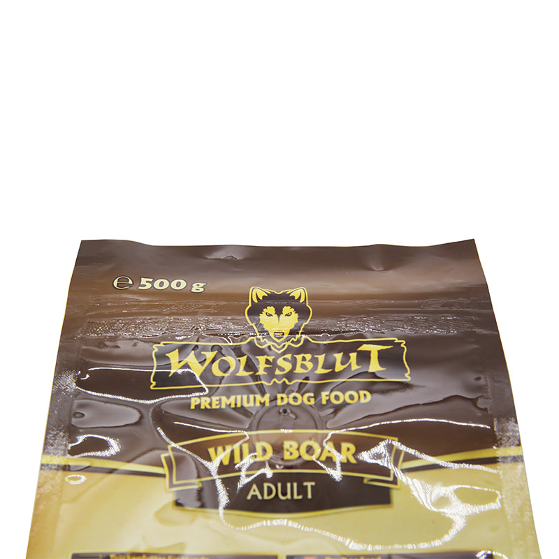 Mylar PET Food Packaging Bag 2KG 5KG 10KG Side Gusset For Animal