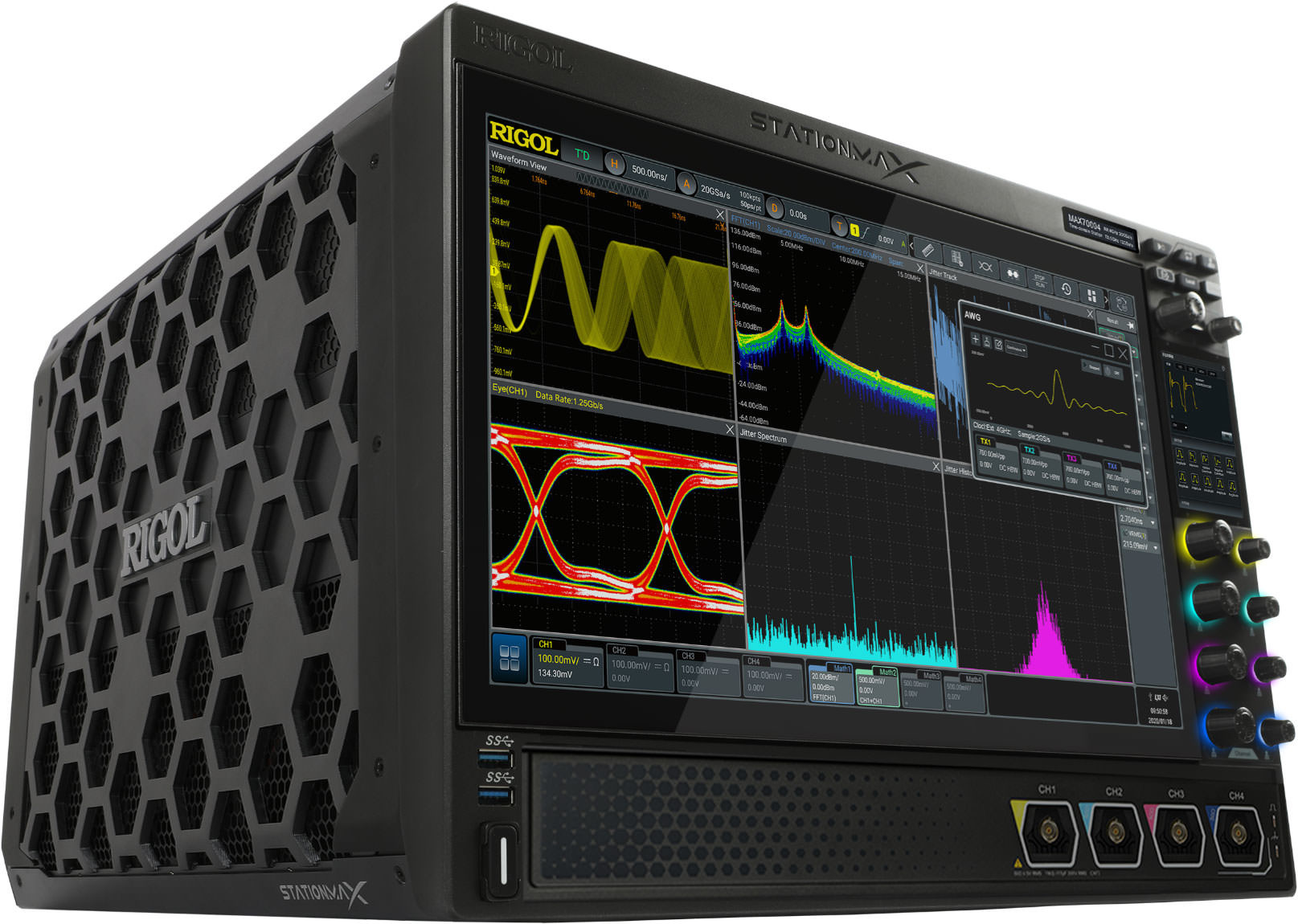 RIGOL DS70000 Series Digital Oscilloscope with Real­‐Time Spectrum Analysis to 5 GHz
