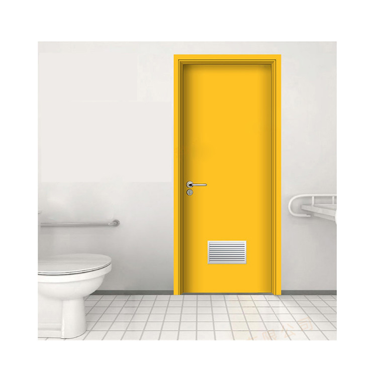 Internal Room Solid Composite Wood Wpc Door Swing Open Style
