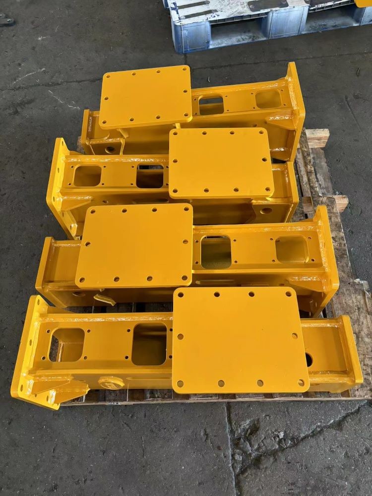 Customized Excavator Mounted Pile Hammer , Hydraulic Vibratory Hammer For Caterpillar KOMATSU