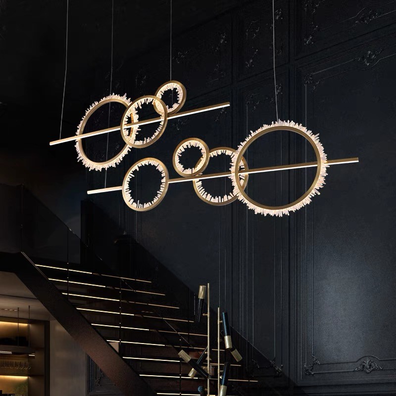 Crystal Chandelier with Customizable Design for Home Decoration and Low MOQ