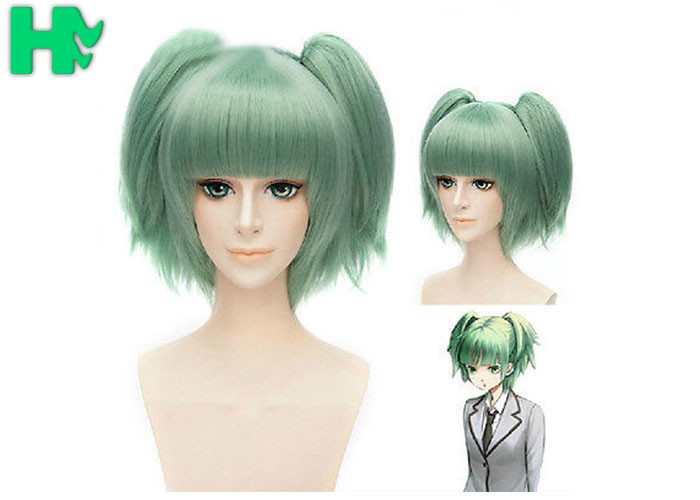 Thick Cute Anime Green Cosplay Wig Heat Resistant Wigs Cosplay