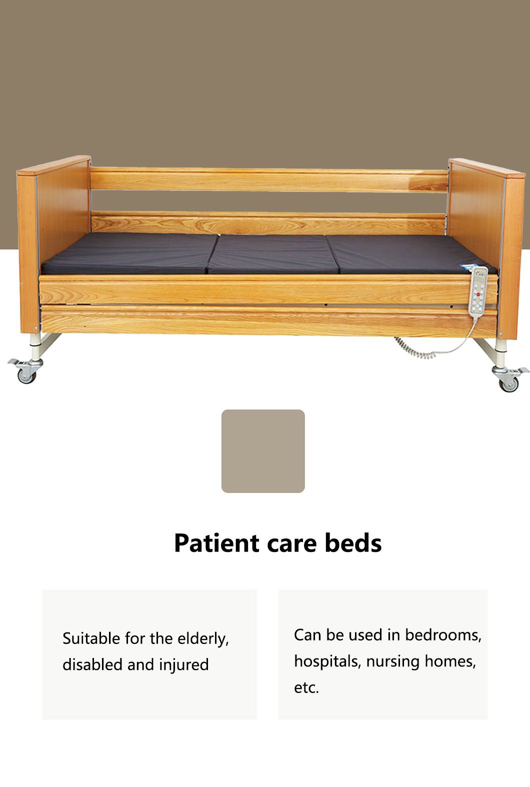 Multifunctional Nursing Beds Back Lifting Home Care Patients