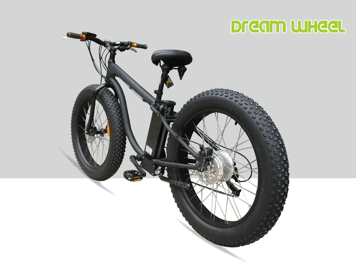 26" X 5.0 Electric Beach Cruiser Bicycle , Beach Cruiser 500W Electric Bike
