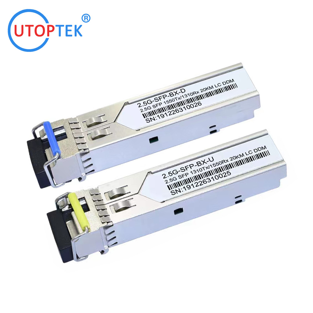 2.5Gb/s SFP Bidi LC 80km 1490/1550nm optical fiber Transceiver Module DDM for cisco/huawei/Aruba/HP