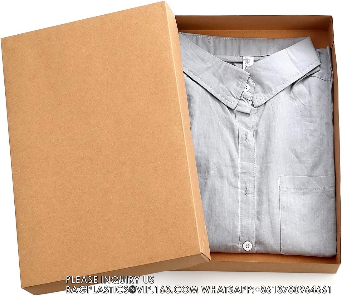 Kraft Gift Boxes With Lids Of Assorted Sizes With 4 Inch Deep Robe Boxes- Wrapping Boxes Set Christmas Gift Boxes