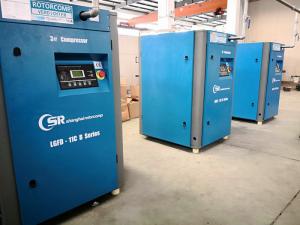 Buy cheap Low Noise Emission Screw Air Compressor Equipped With Air Intake Muffler product