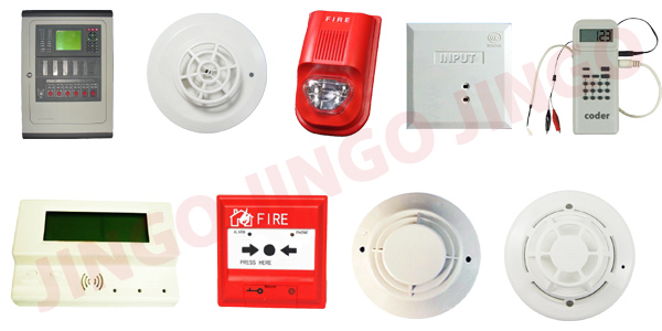 Addressable fire alarm 24V systems photoelectric smoke detector sensor