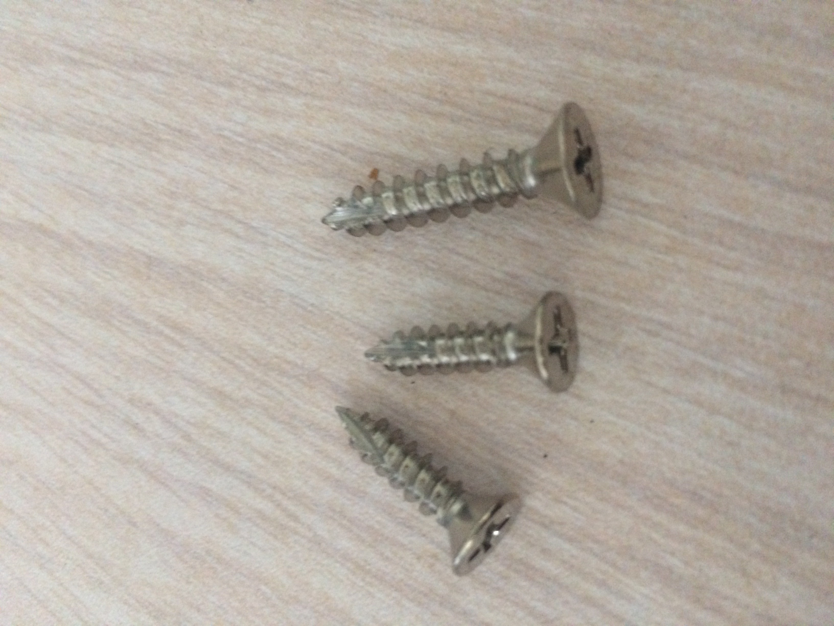 Stainless Steel Phillips Flat Head Thread-Cutting Self Tapping Screw Countersunk Head Tapping Screw for Wood