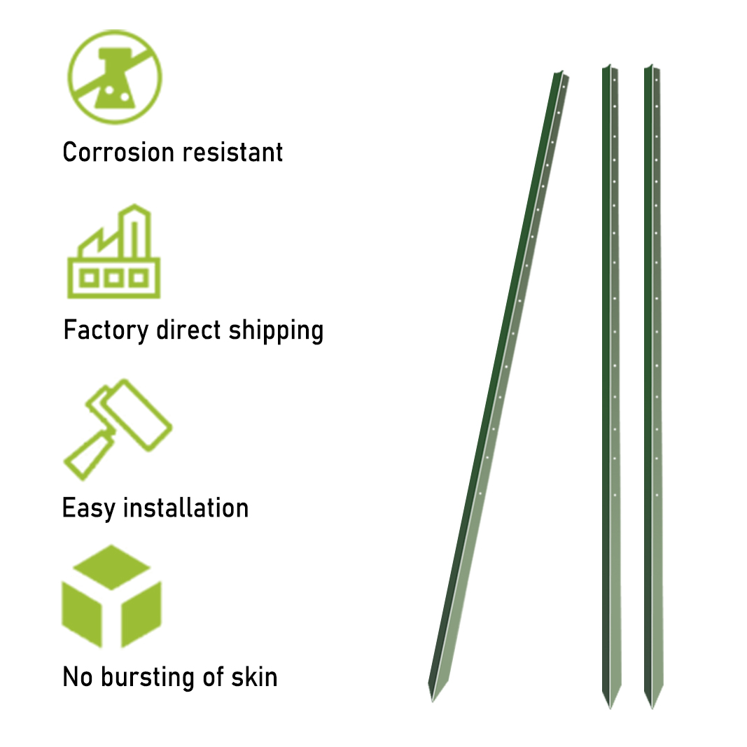 Popular Standard 1.2M Y Steel Fence Posts For Farm